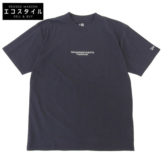 Unused Cotton Regular Fit T-Shirt Top Men's Navy XXL 24SS Tops XXL Men's