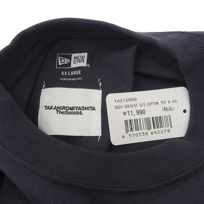 Unused Cotton Regular Fit T-Shirt Top Men's Navy XXL 24SS Tops XXL Men's