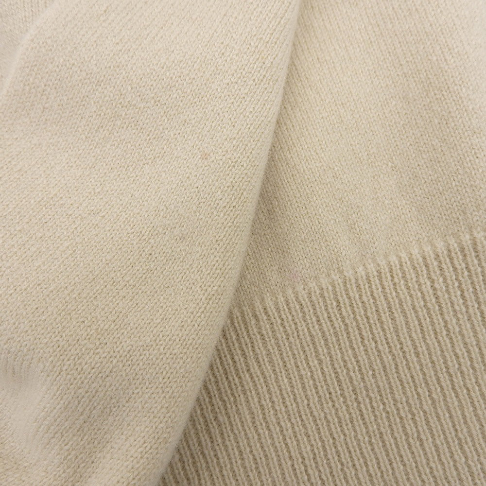 TOYOBOSHI Toyoboshi Like New Itoi ASAYO 100% Cashmere V-Neck Sweater Knit Women's Pale Beige 1 10IT-BC0001 Tops