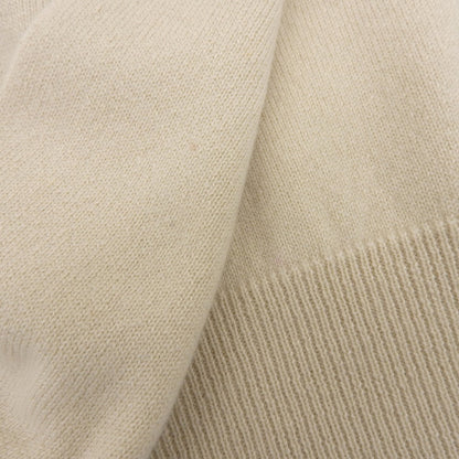 TOYOBOSHI Toyoboshi Like New Itoi ASAYO 100% Cashmere V-Neck Sweater Knit Women's Pale Beige 1 10IT-BC0001 Tops