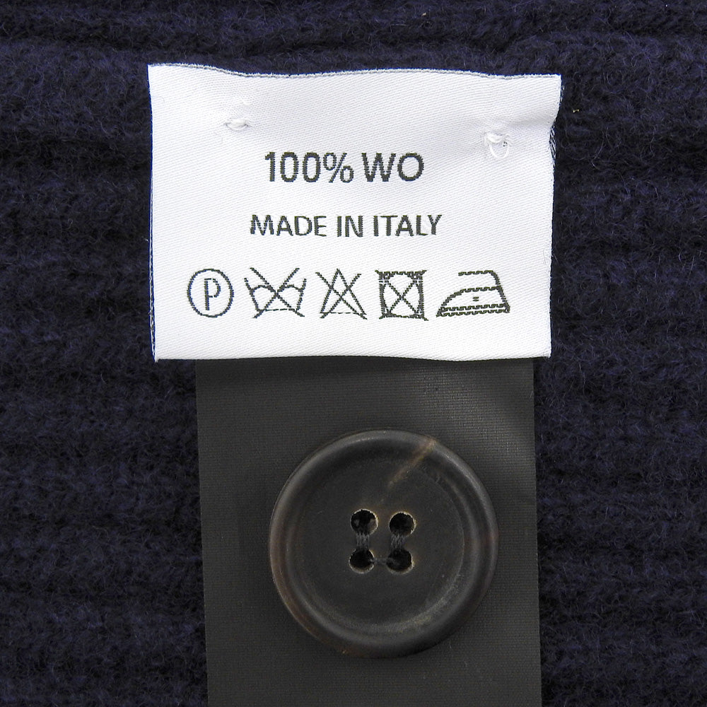 Anglo-Italian 英国意大利品牌 精品 羊毛 假口袋 针织马甲 男士 海军蓝 S 马甲 S 男士