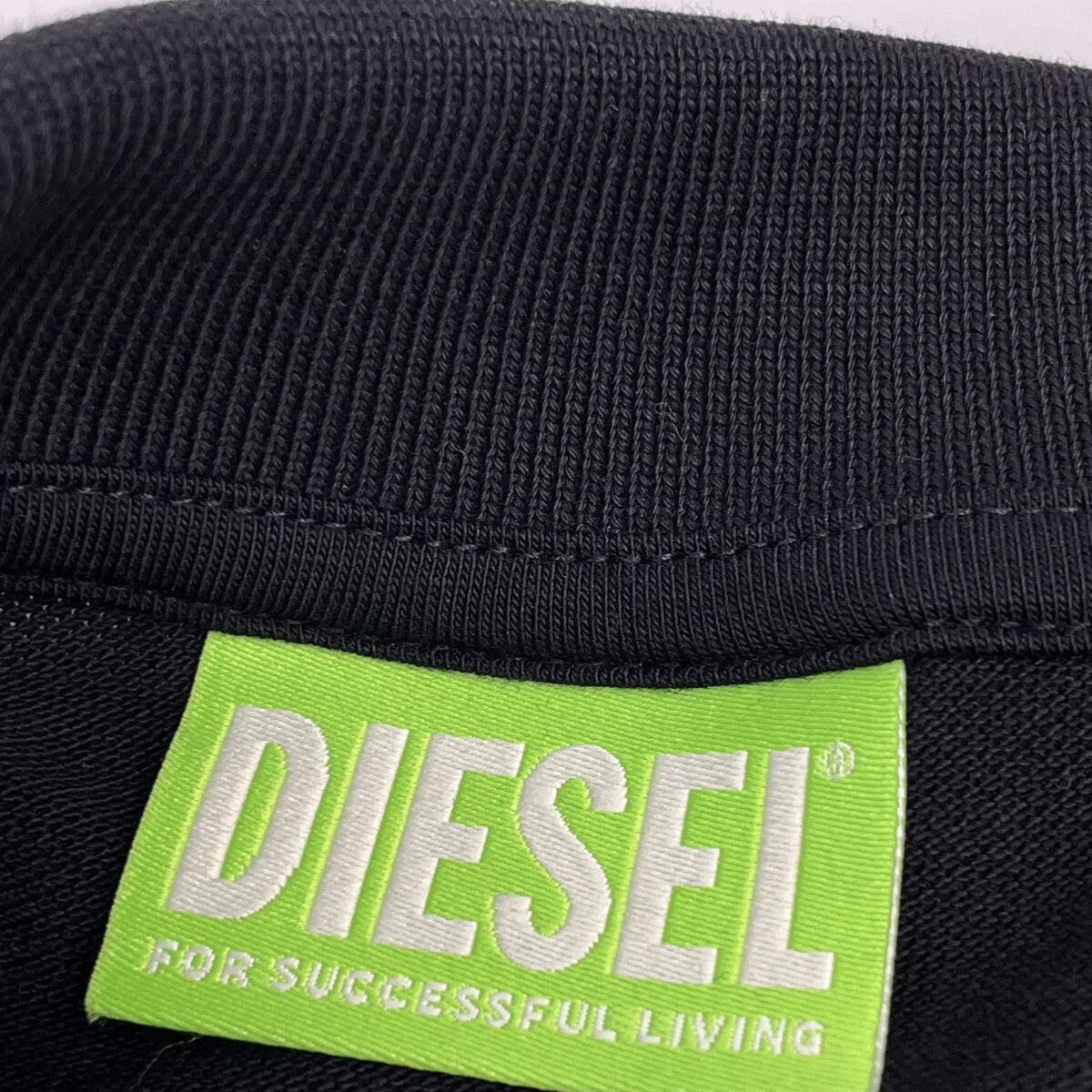 DIESEL ディーゼル T-WEET-E1 ブラック ポロシャツ トップス