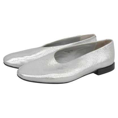 GALERIE VIE ギャルリーヴィー LAUREL カバードスリッポン シューズ レディース シルバー 36 シューズ 36