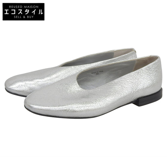 GALERIE VIE ギャルリーヴィー LAUREL カバードスリッポン シューズ レディース シルバー 36 シューズ 36