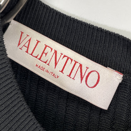 VALENTINO ヴァレンティノ 24年製 5B3KD12W8R6 ブラック ワンピース ワンピース