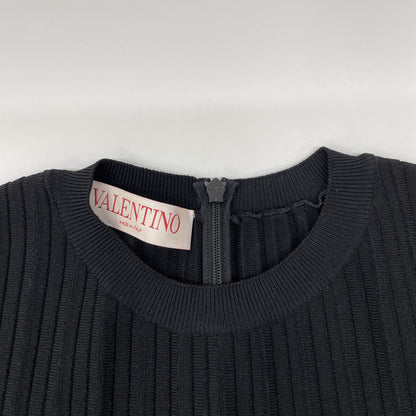 VALENTINO ヴァレンティノ 24年製 5B3KD12W8R6 ブラック ワンピース ワンピース