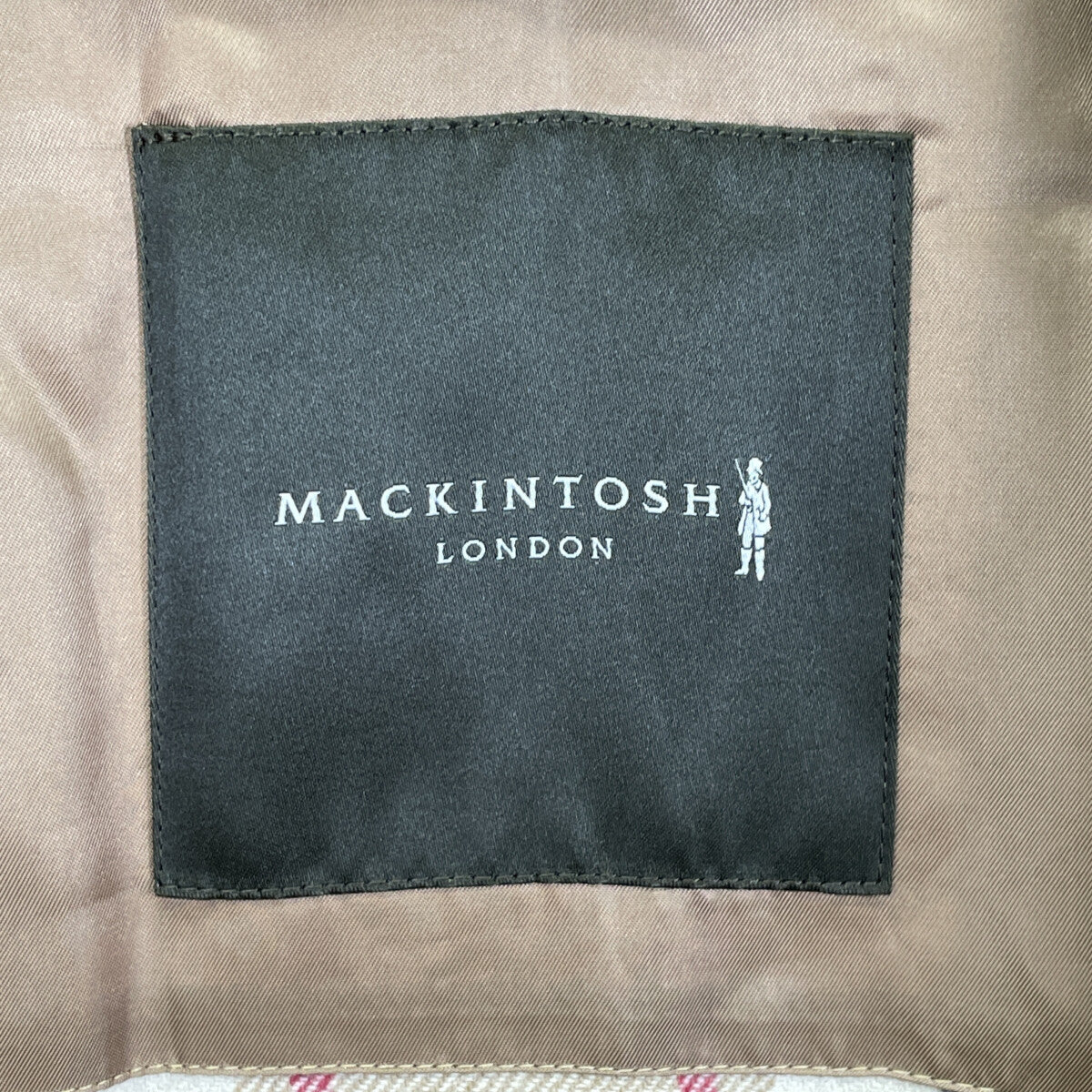 MACKINTOSH LONDON 马金托什伦敦 G5A14-310-44 米色 格纹 带内衬 风衣 外套 36 女士