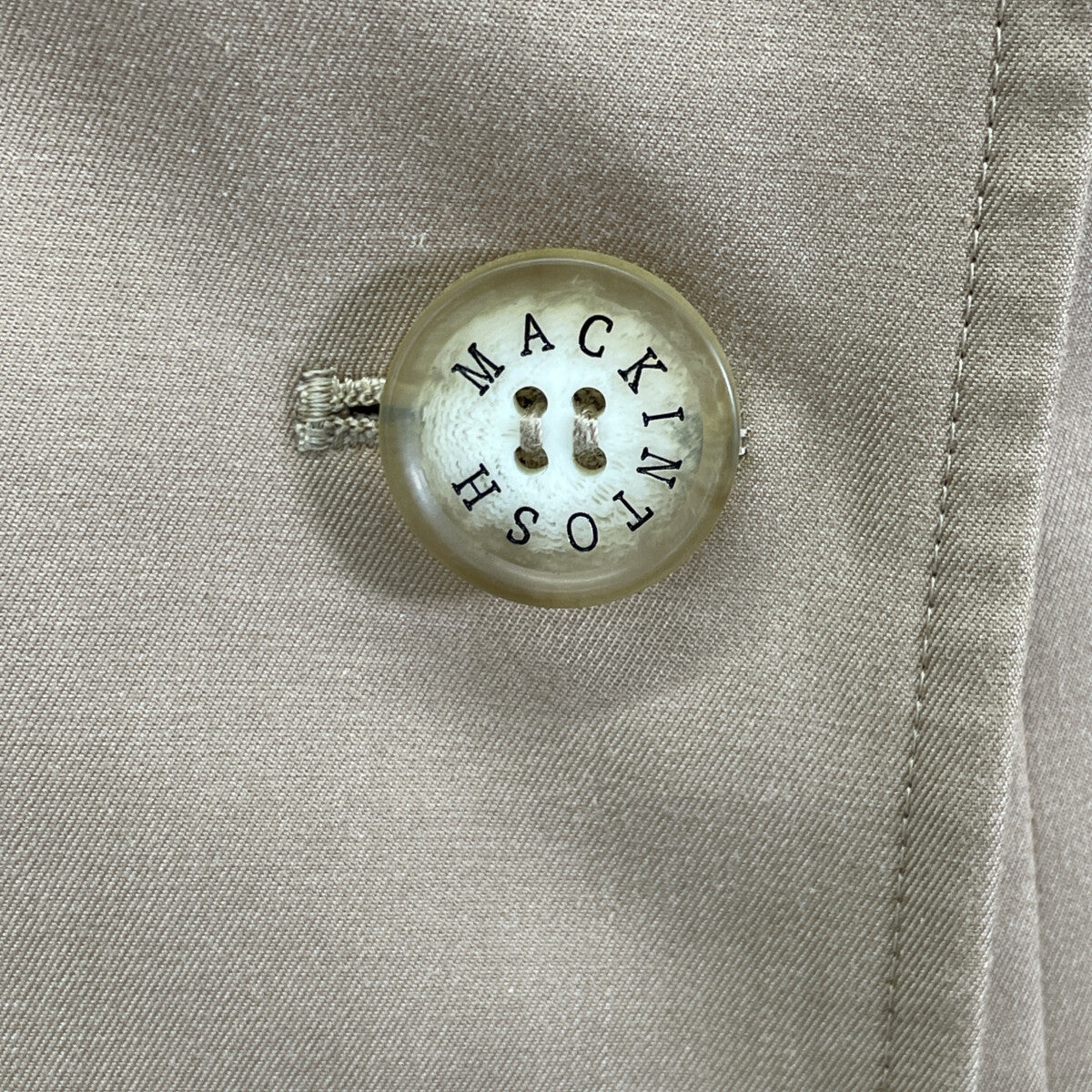 MACKINTOSH LONDON 马金托什伦敦 G5A14-310-44 米色 格纹 带内衬 风衣 外套 36 女士