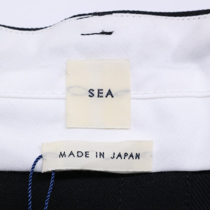SEA 希 110318417 黑色 棉质 斜纹布 窄裙 34 女式
