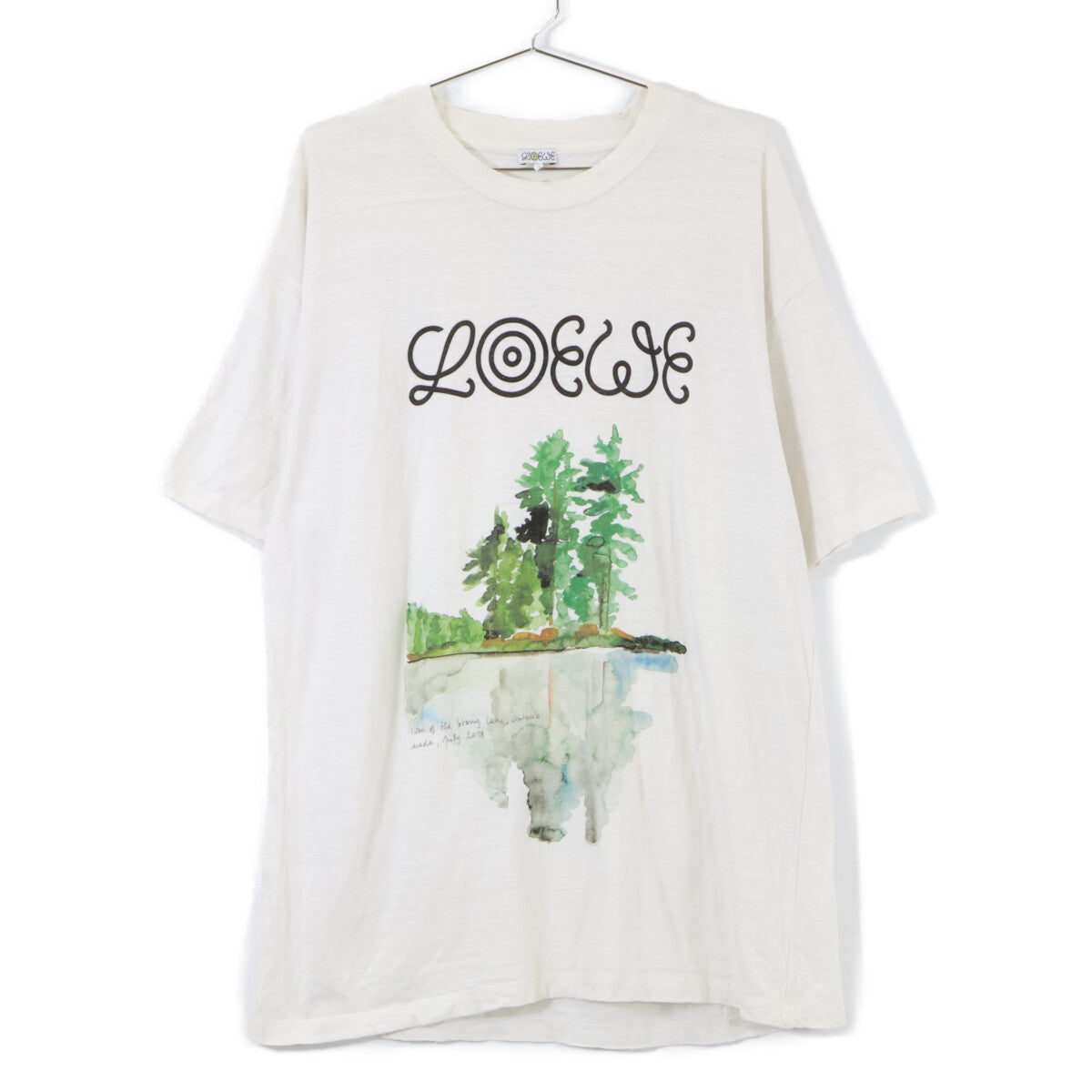 LOEWE H6299981PC 18AW Logo Lakeside T-Shirt Top