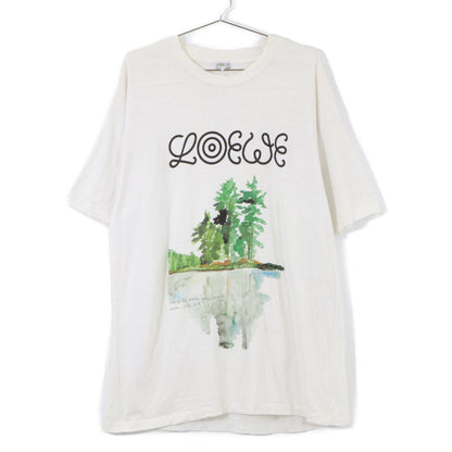 LOEWE H6299981PC 18AW Logo Lakeside T-Shirt Top