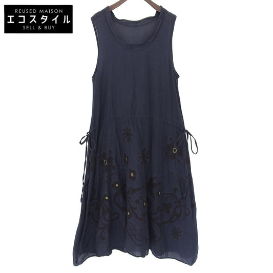 Haat Heart Floral Sleeveless Dress Women's Navy 2 HA71FH646 Dress
