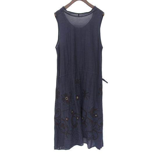 Haat Heart Floral Sleeveless Dress Women's Navy 2 HA71FH646 Dress