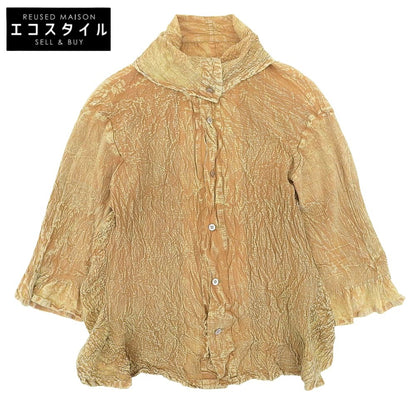 美品 扎染 高领 衬衫 上衣 女士 黄色 2 HA31FJ526 上衣 2 女士