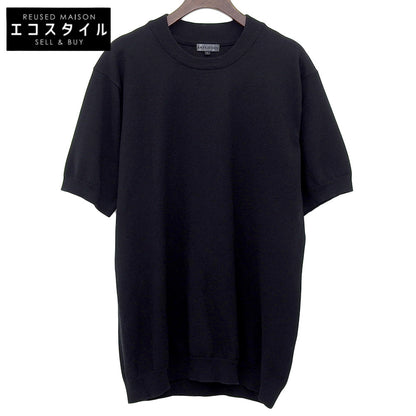 HILTON Hilton Excellent Condition Crew Neck Short Sleeve Knit Top Men's Black L 652036 Tops