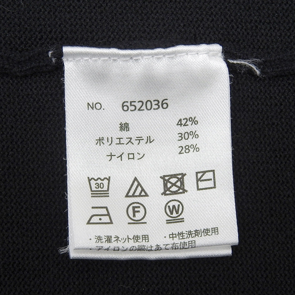 HILTON Hilton Excellent Condition Crew Neck Short Sleeve Knit Top Men's Black L 652036 Tops