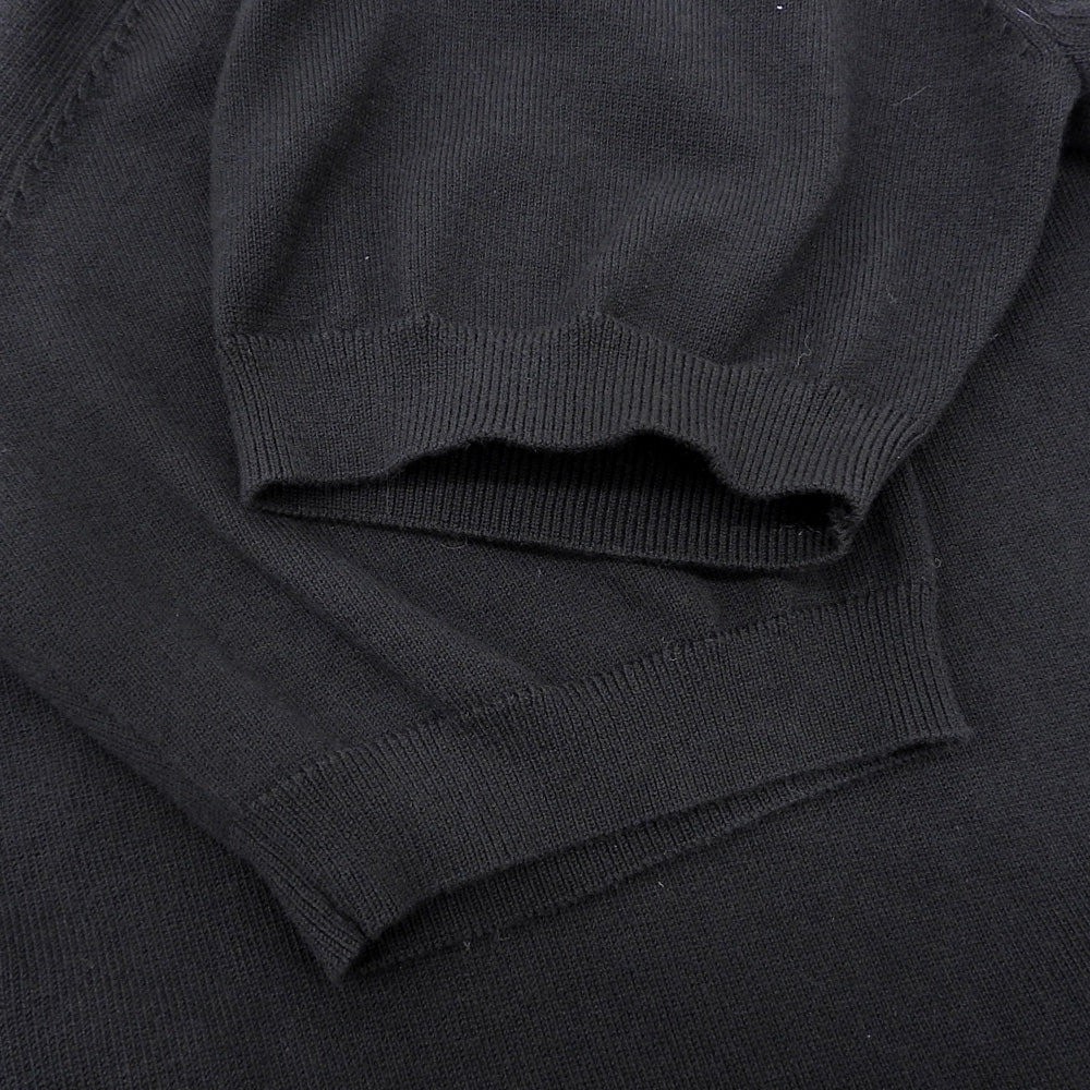 HILTON Hilton Excellent Condition Crew Neck Short Sleeve Knit Top Men's Black L 652036 Tops