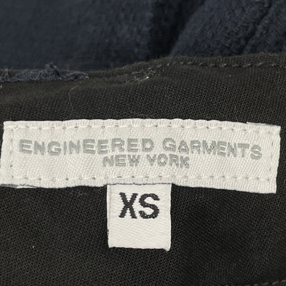 Engineered Garments 工程丹宁 Engineered Garments 海军蓝 25SS 棉麻斜纹短裤 QT162 下装