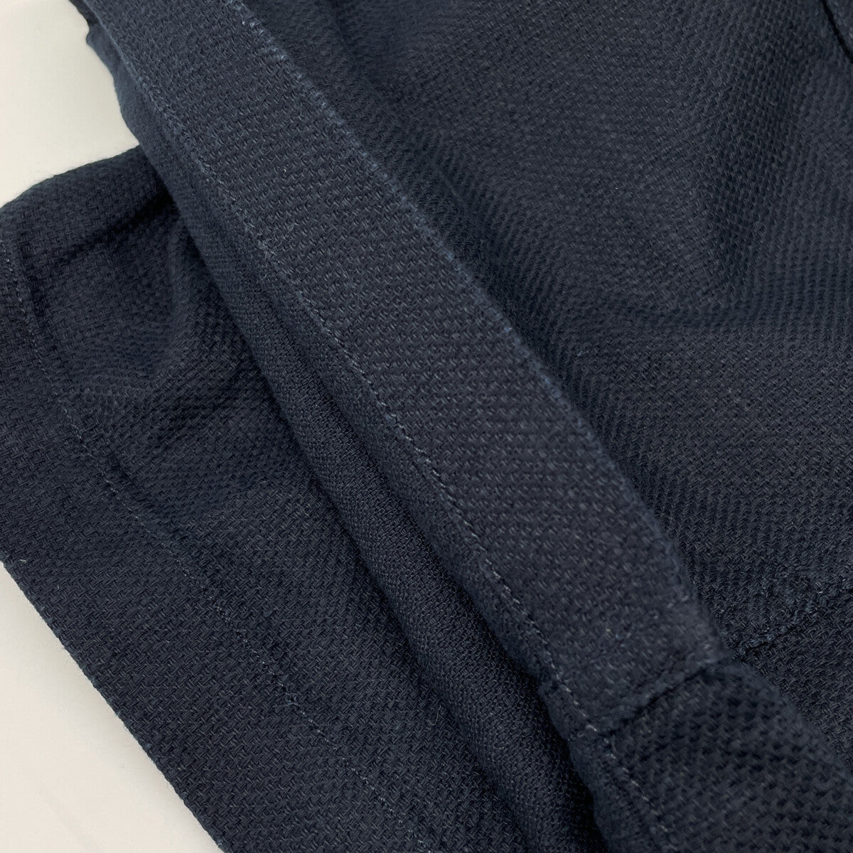 Engineered Garments 工程丹宁 Engineered Garments 海军蓝 25SS 棉麻斜纹短裤 QT162 下装