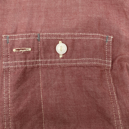 RRL ダブルアールエル レッド 25SS セルヴィッジディテール シャンブレー ワークシャツ トップス