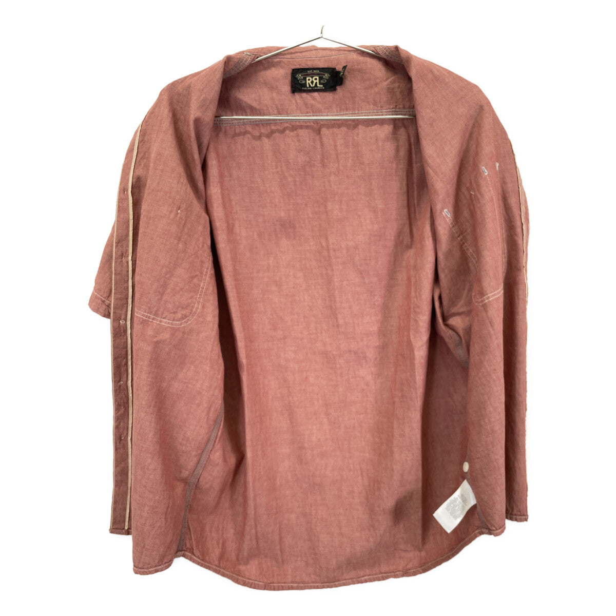 RRL ダブルアールエル レッド 25SS セルヴィッジディテール シャンブレー ワークシャツ トップス
