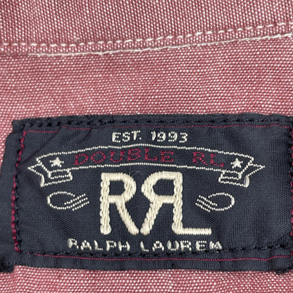RRL 双R标 红色 25SS 赤耳细节 青年布 工装衬衫 上衣