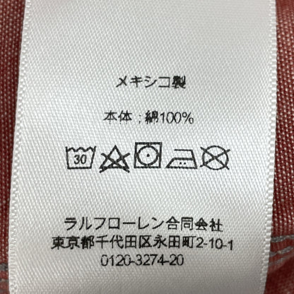 RRL Red 25SS Selvedge Detail Chambray Work Shirt Top
