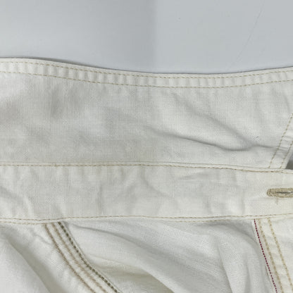 RRL Double RL White 25SS Selvedge Detail Chambray Work Shirt Top
