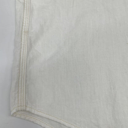 RRL Double RL White 25SS Selvedge Detail Chambray Work Shirt Top