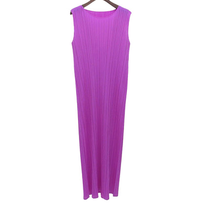 PLEATS PLEASE Beautiful Condition JUICY COLORS Dress for Women Pink PP41JH004 24SS Aoyama Limited Dress