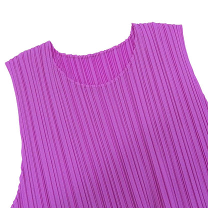 PLEATS PLEASE Beautiful Condition JUICY COLORS Dress for Women Pink PP41JH004 24SS Aoyama Limited Dress