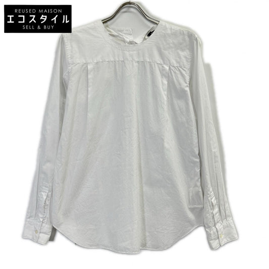 BLACKCOMMEdesGARCONS ブラックコムデギャルソン 1H-B010 19年製 ホワイト コットン シャツ トップス