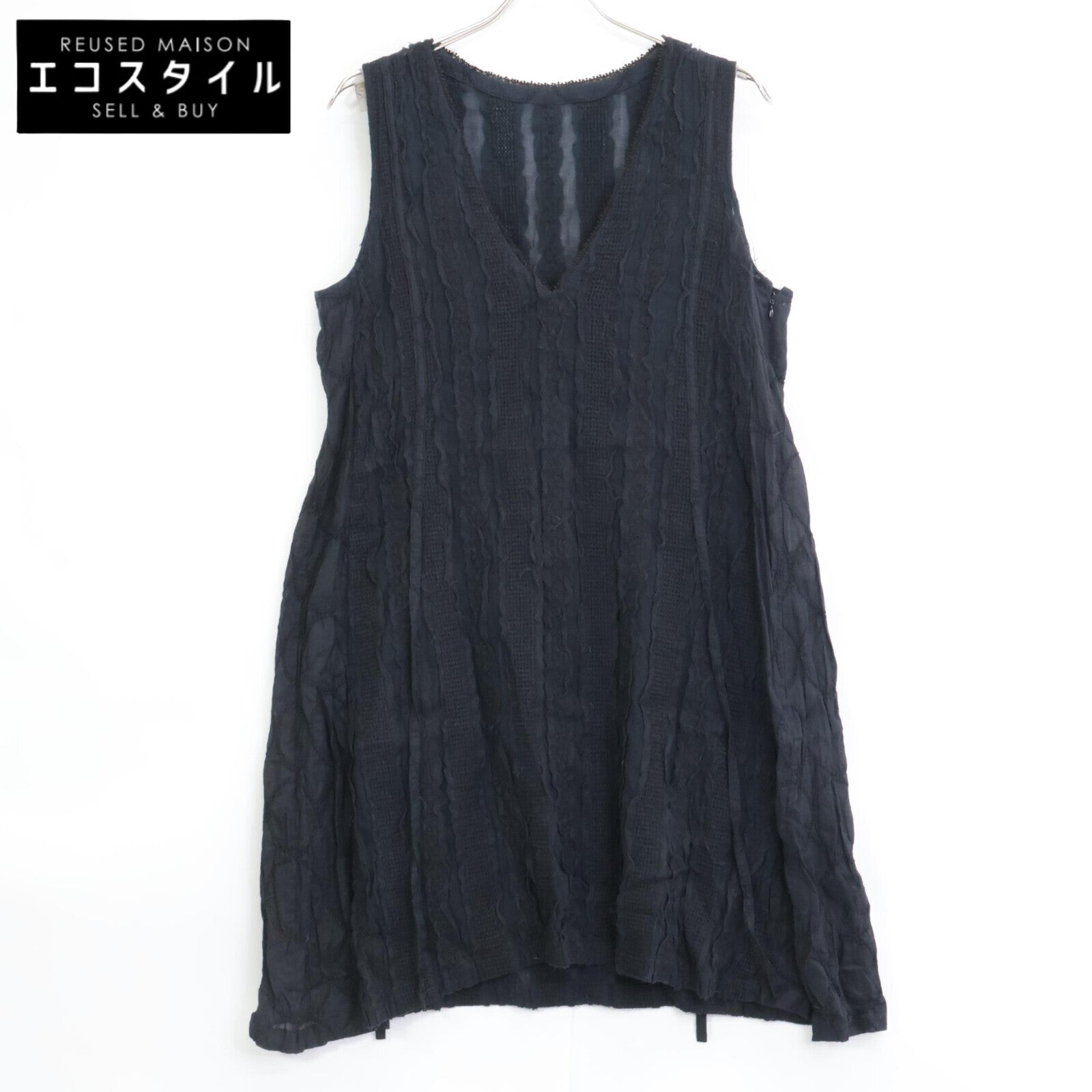 Haat HA93FH707 Black Lace V-neck Sleeveless Dress
