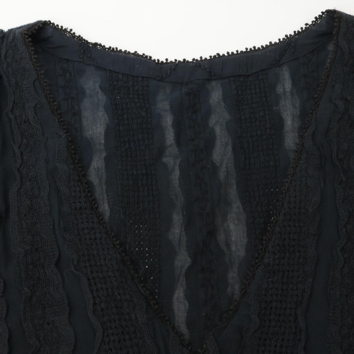 Haat HA93FH707 Black Lace V-neck Sleeveless Dress