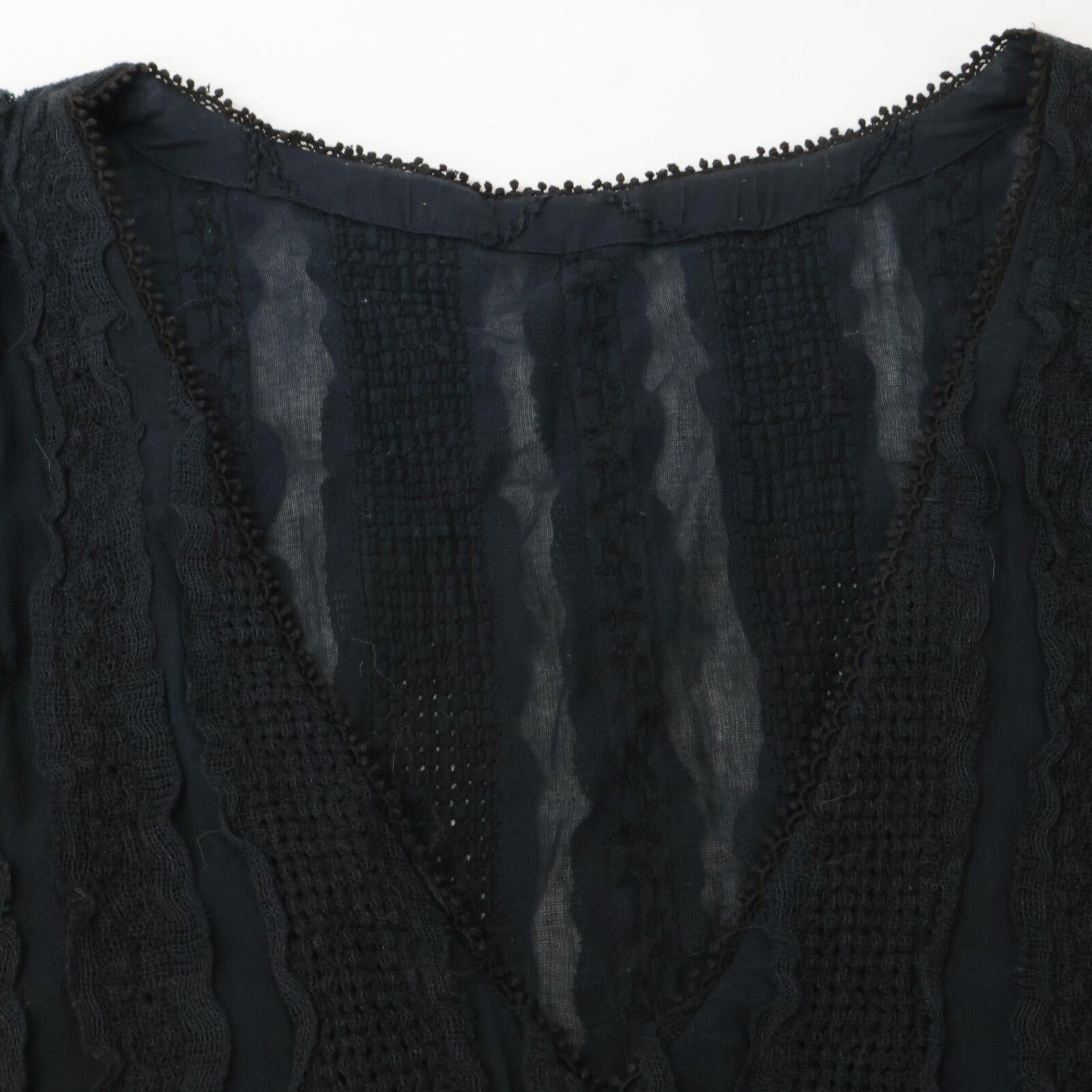 Haat HA93FH707 Black Lace V-neck Sleeveless Dress