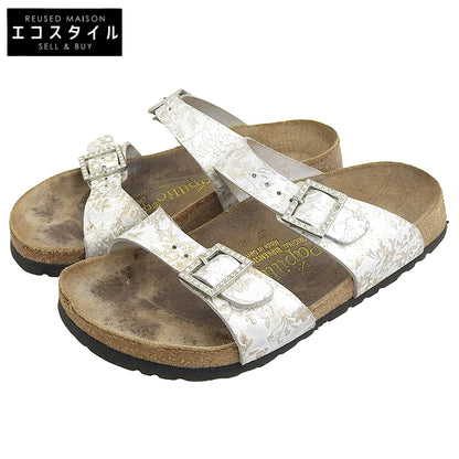 Floral Arizona Sandals Narrow Fit Women's Silver 22.5cm Shoes 22.5 Women's