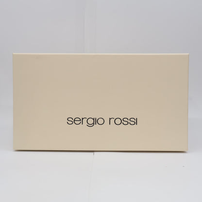 Sergio Rossi SR JELLY 010 Jewel Buckle Crystal Slide Sandals Shoes