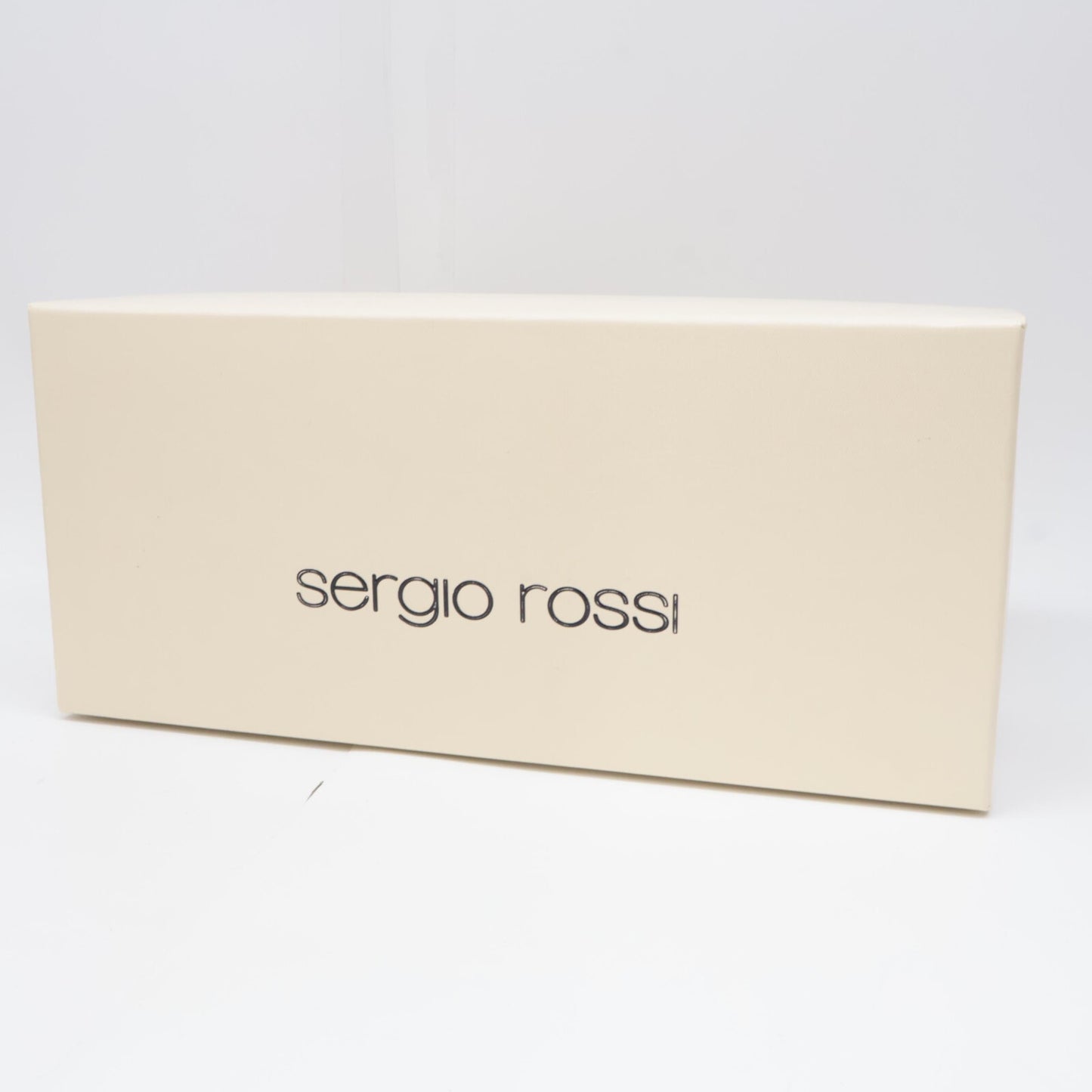 Sergio Rossi 塞乔罗西 SR JELLY 040 水晶方扣方头鞋