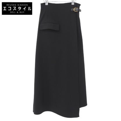 Excellent Condition Symmetric Layered Skirt Bottoms Women's Black S 1524521135-2 Skirt S Women's
