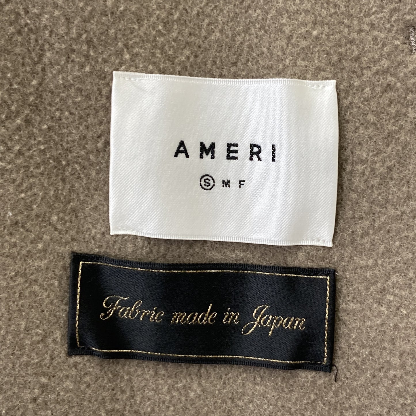 AMERI 阿美 美品 01020730570 POOFY FLARE LONG COAT 外套 S 女士