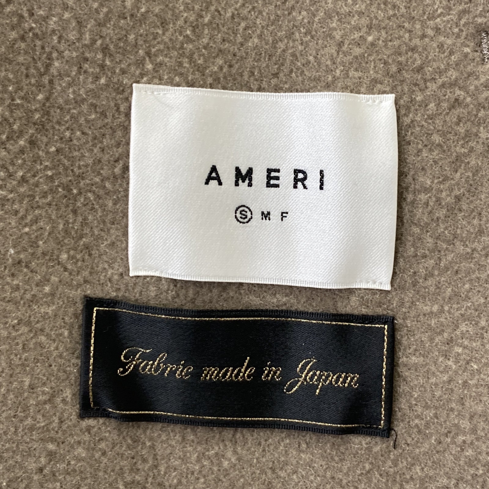 AMERI 阿美 美品 01020730570 POOFY FLARE LONG COAT 外套 S 女士