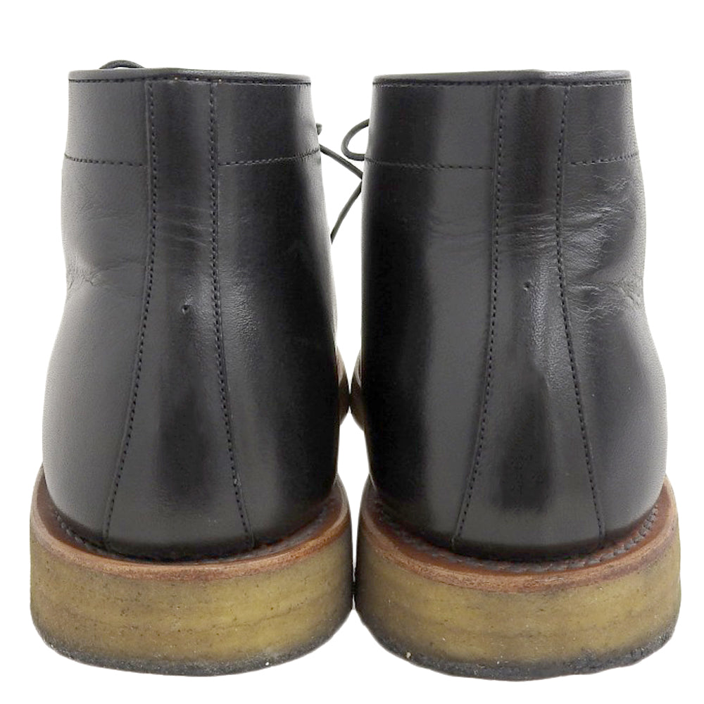 Leather Chukka Boots Women's Black 24 F-100 Shoes 24 Women's