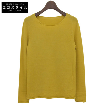 Like New Itoiori CHAUSU Sweater Tops Women's Cashmere 100% Yellow 1 13IT-AC6001 Tops 1 Women's
