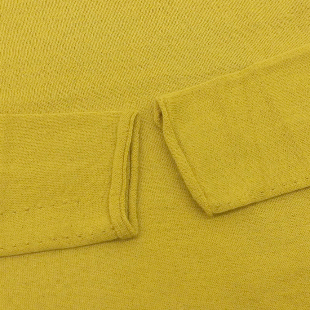 Like New Itoiori CHAUSU Sweater Tops Women's Cashmere 100% Yellow 1 13IT-AC6001 Tops 1 Women's