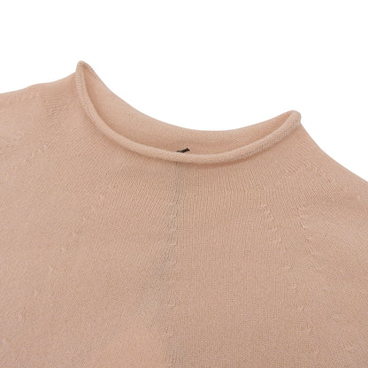 As good as new: Itoiori HARUNA Mock Neck Sweater Top, Women's, Cashmere, Pink, Size 2, 12IT-PC2602 Top, Size 2, Women's