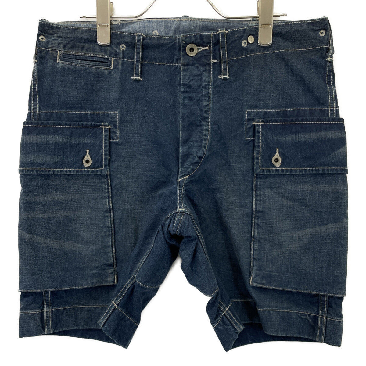 RRL Double RL Indigo Denim Cargo Shorts Bottoms