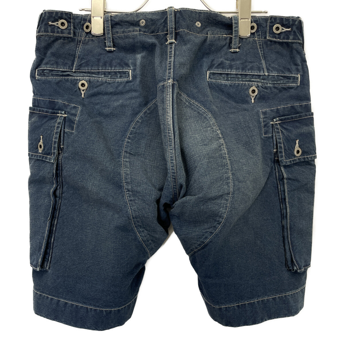 RRL Double RL Indigo Denim Cargo Shorts Bottoms