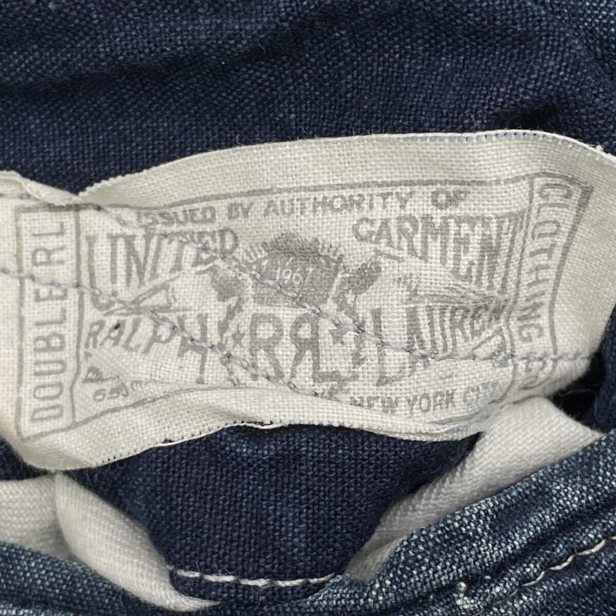 RRL Double RL Indigo Denim Cargo Shorts Bottoms