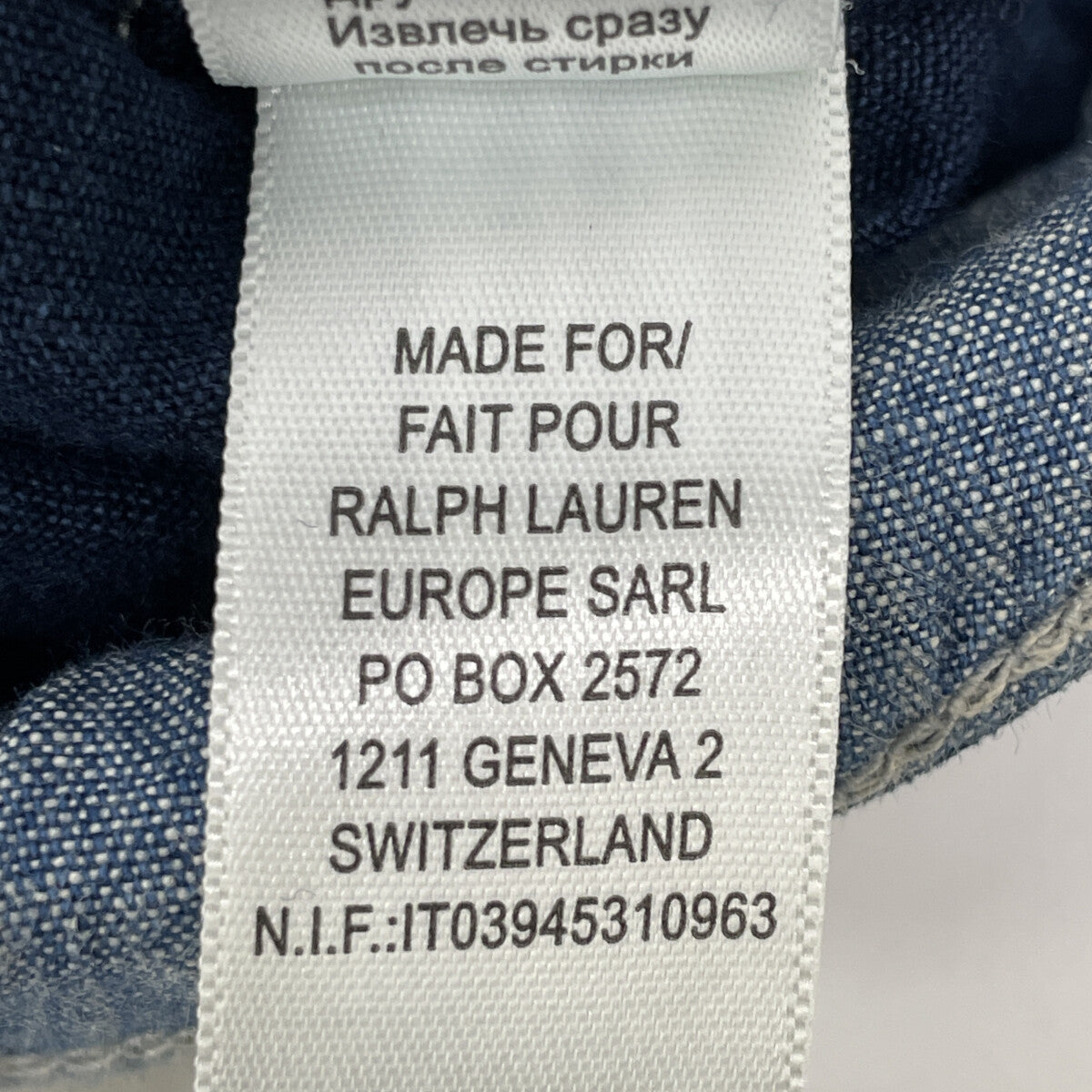 RRL Double RL Indigo Denim Cargo Shorts Bottoms
