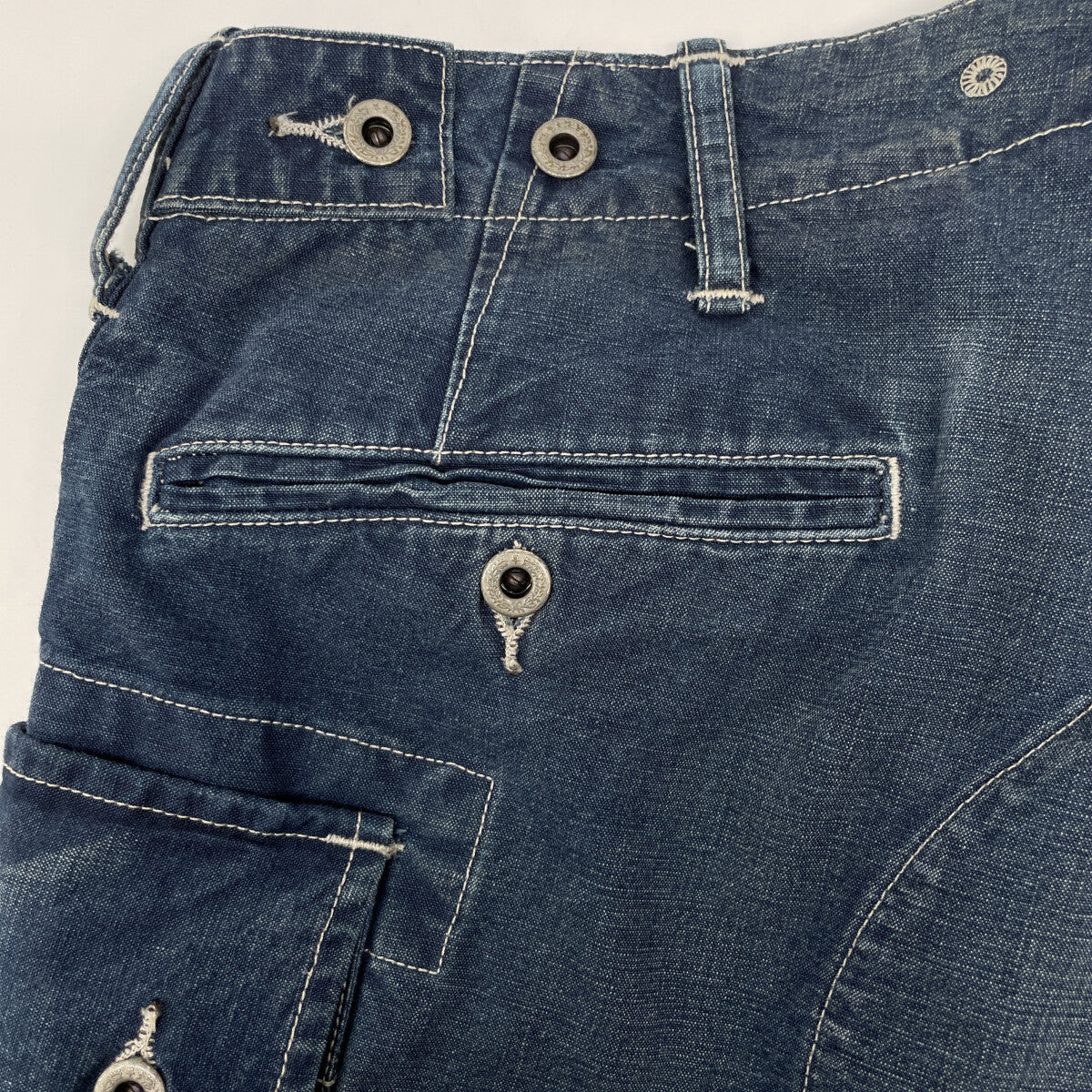 RRL Double RL Indigo Denim Cargo Shorts Bottoms